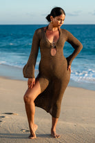 Olivia Long Sleeve Maxi Dress Campaign Image