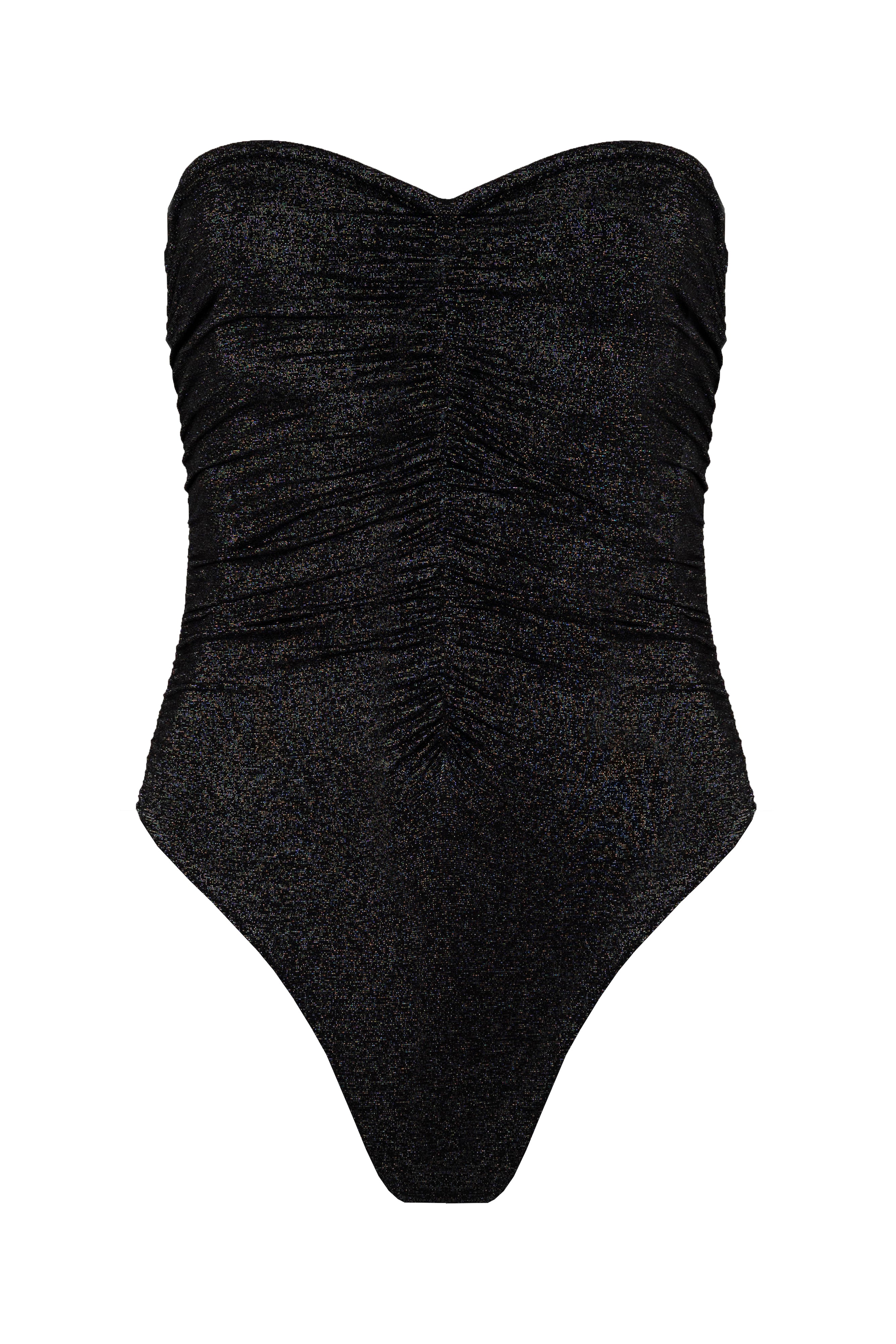 Naomi Bandeau Ruched One Piece Front Image