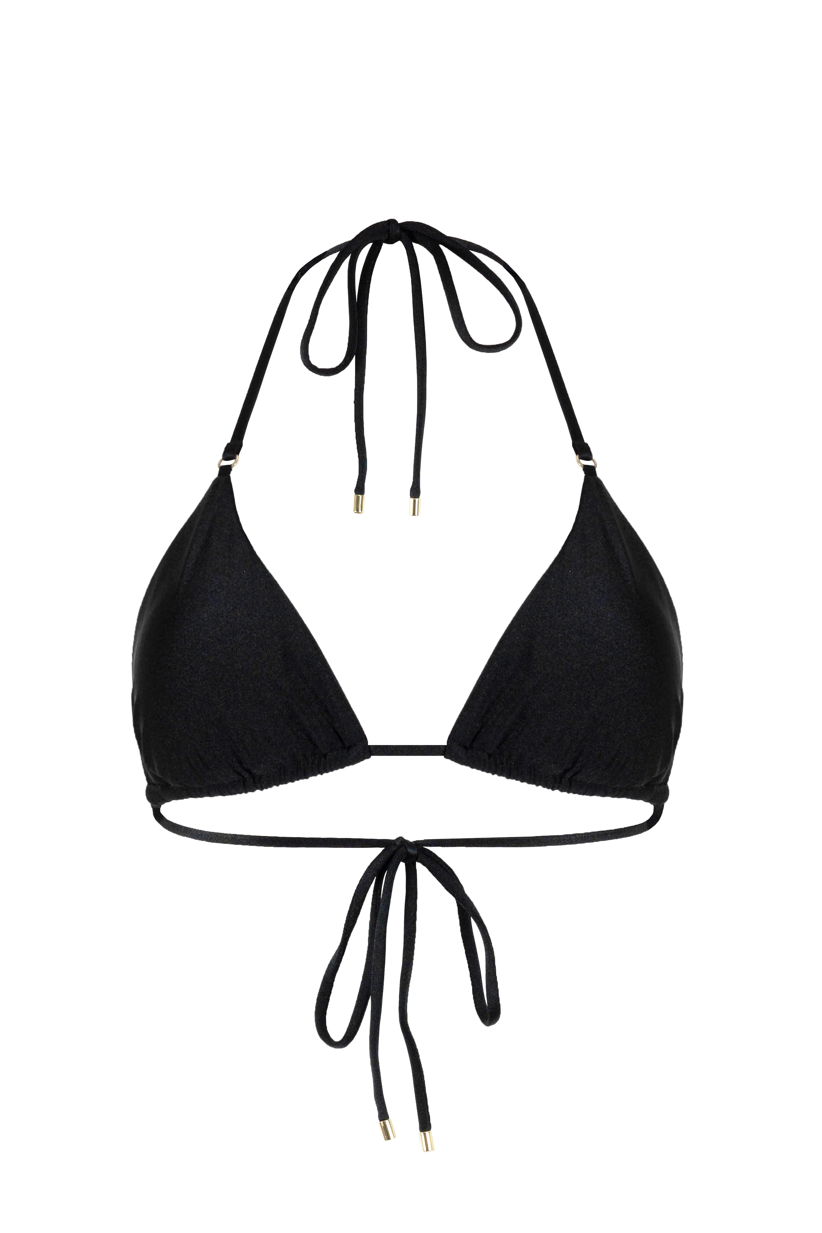 Kaia Triangle Bikini Top Front Image