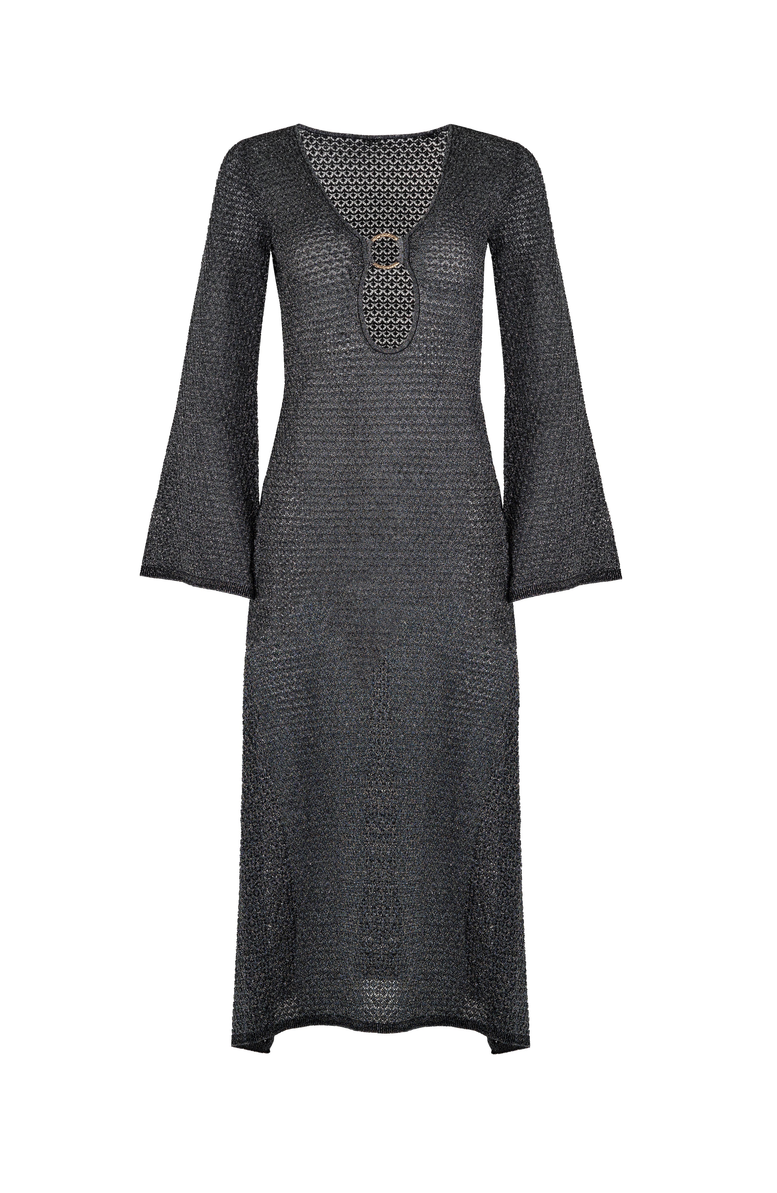 Olivia Long Sleeve Maxi Dress Front Image