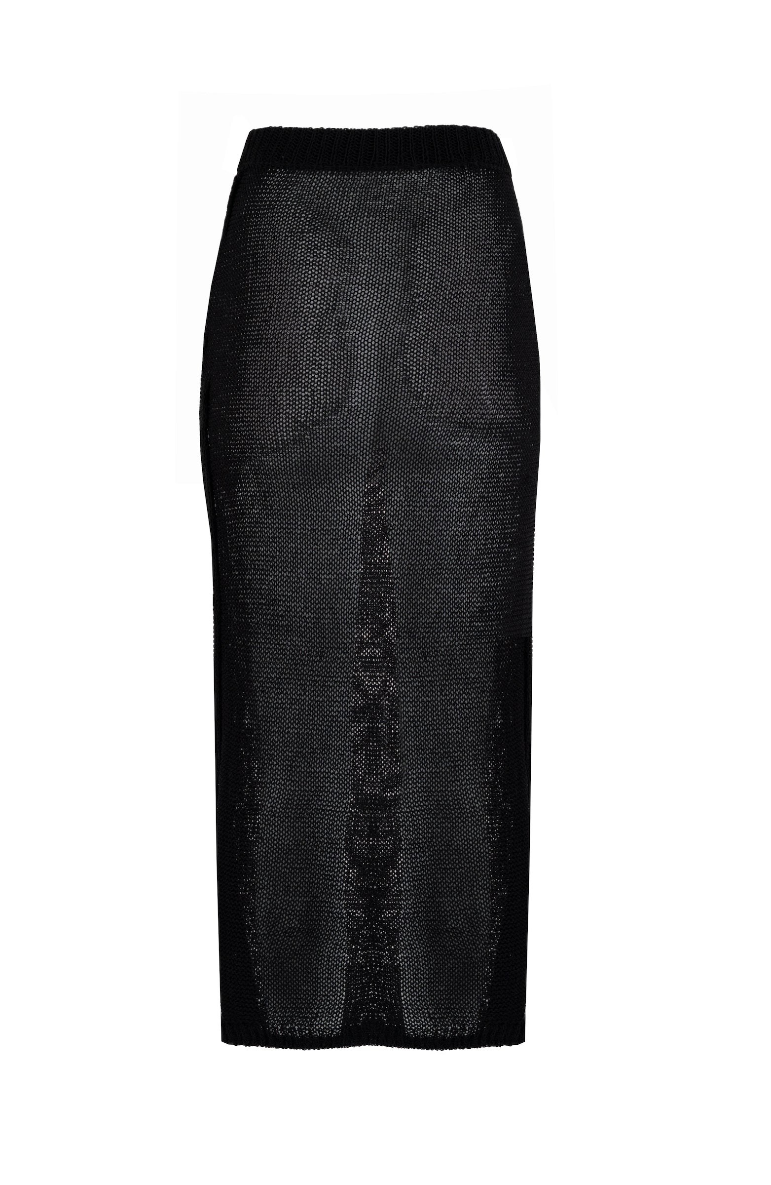 Rosie Overlap Midi Skirt Back Image