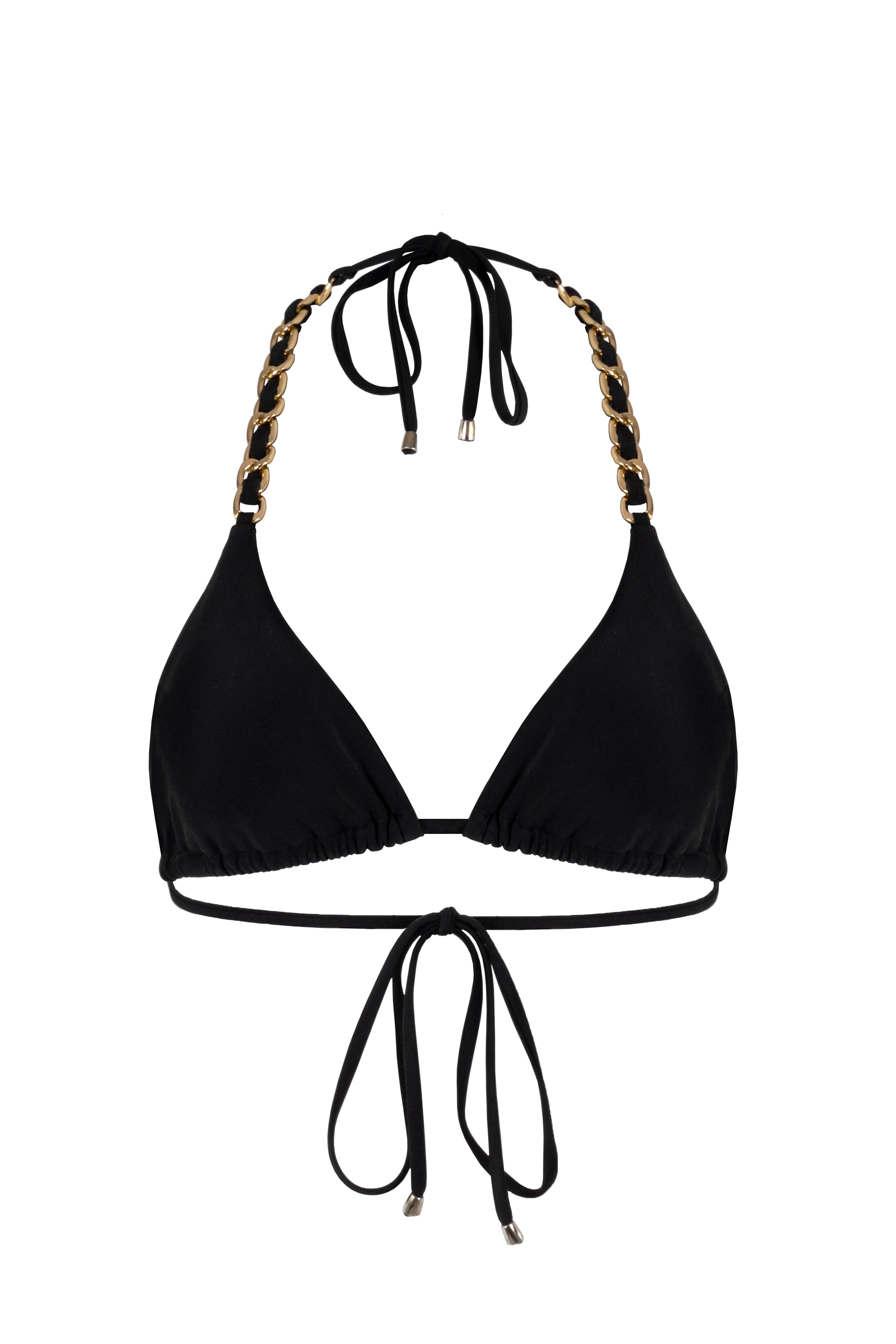 Lauren Chain Triangle Bikini Top Front Image